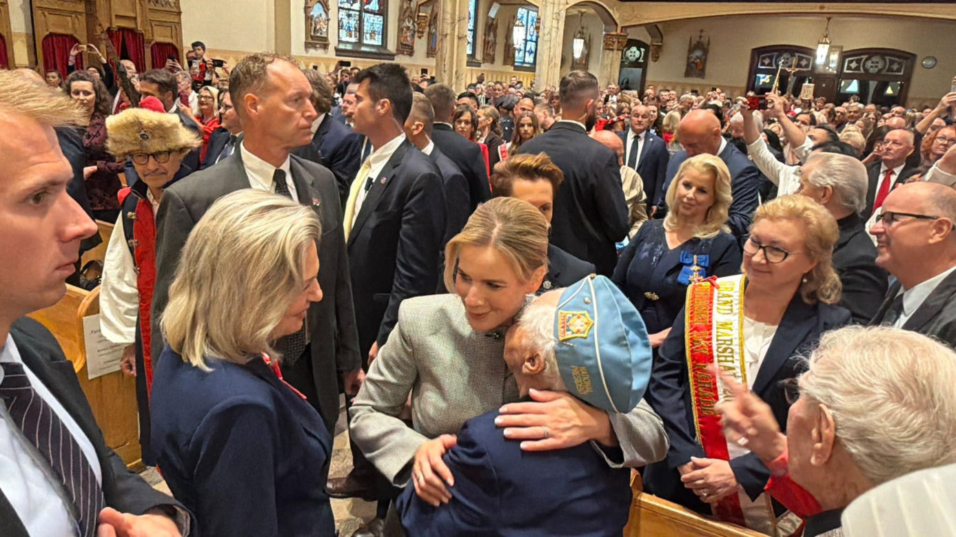 Para prezydencka w USA. Wzruszające sceny na Greenpoincie