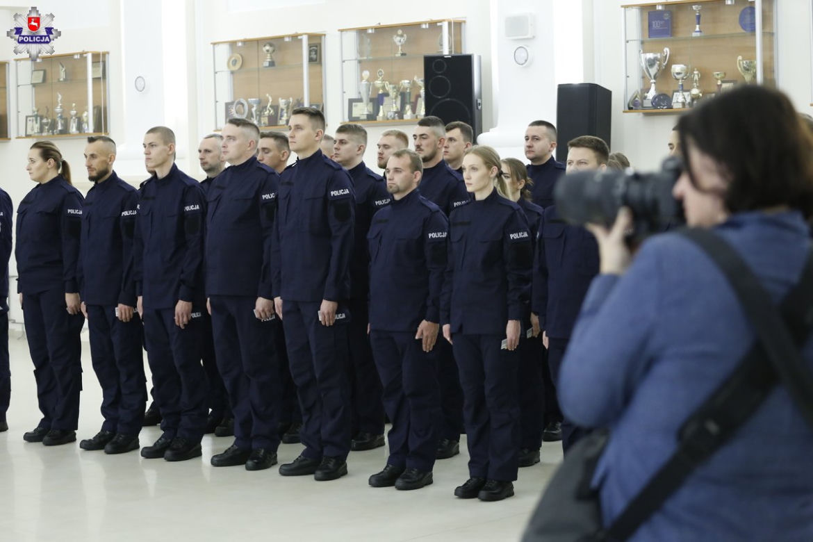 Nowi policjanci w lubelskich szeregach! Zobacz 