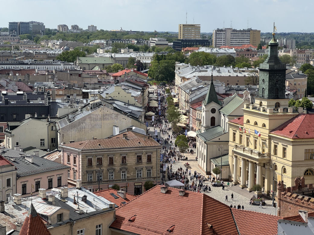 Najwyższy punkt widokowy w Lublinie otwarty! 