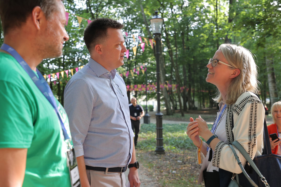 Campus Polska Przyszłości 2022, Rafał Trzaskowski kontra Szymon Hołownia