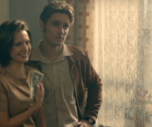 Stulecie Winnych 3 odc. 38. Basia (Kamila Bujalska), Tomek (Filip Gurłacz)
