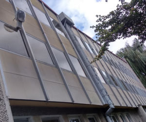 Basen elanowski tuż przed wyburzeniem