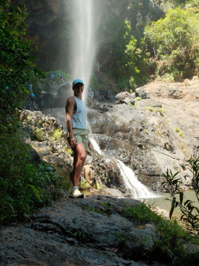 Iga Świątek, urlop na Mauritiusie