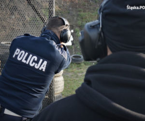 Zabrze: ćwiczenia policjantów na strzelnicy