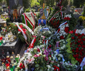 Tak wygląda grób Jacka Magiery dwa dni po pogrzebie