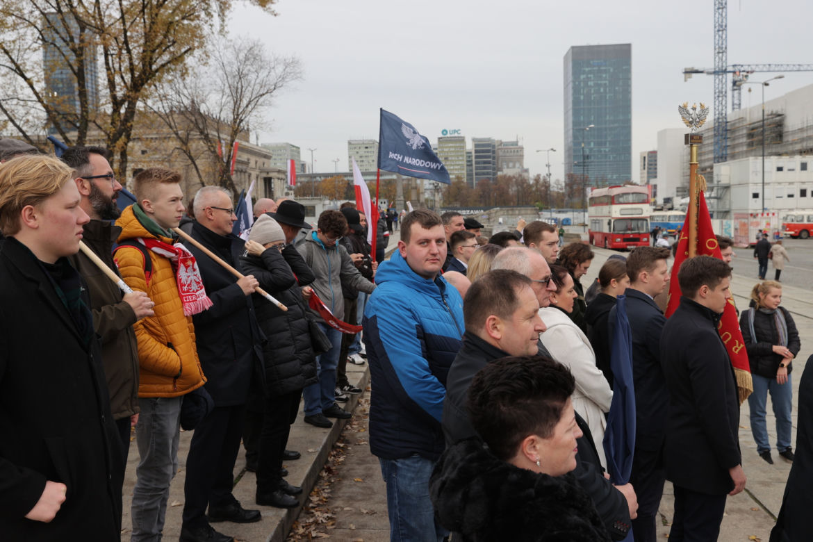 Marsz Niepodległości w Warszawie 