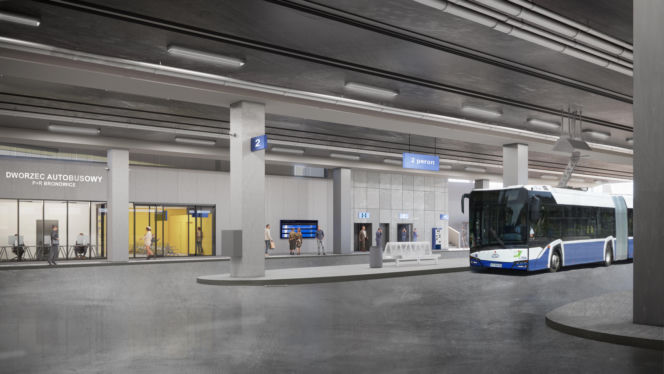 Węzeł przesiadkowy w krakowskiech Bronowicach łączy wszystkie rodzaje miejskiego transportu