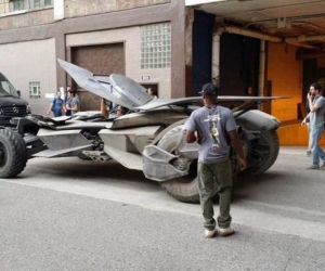 Nowy Batmobil z filmu Batman vs Superman