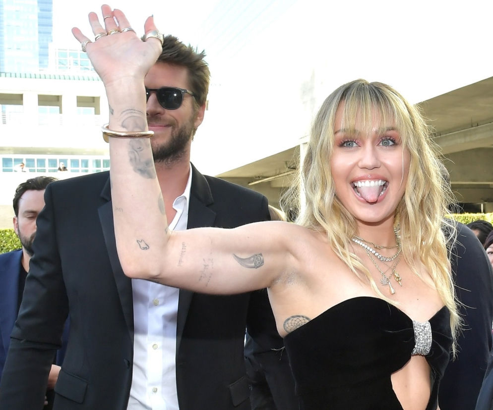 Liam Hemsworth i Miley Cyrus