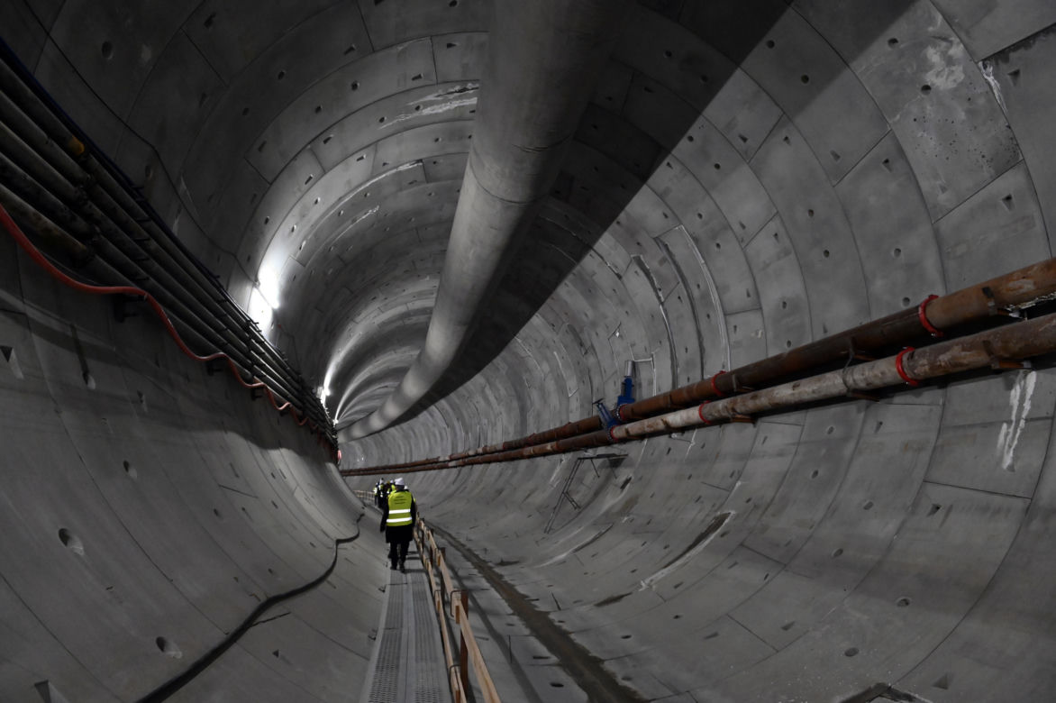 Świnoujście: Budowa tunelu 