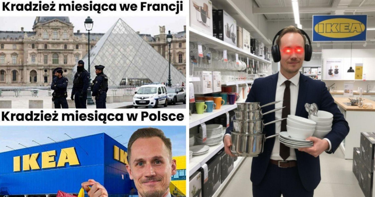 Poseł Konrad Berkowicz ujęty w sklepie IKEA. Internauci mają używanie. Najlepsze MEMY