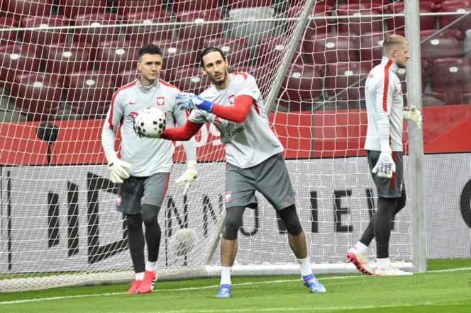 Trening reprezentacji Polski w Warszawie przed meczem z Albaną