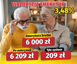Waloryzacja emerytur
