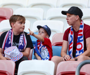 Górnik Zabrze - Ferencvaros: Zdjęcia kibiców z meczu 3. rundy eliminacji Ligi Europy