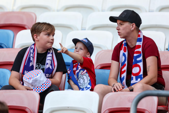 Górnik Zabrze - Ferencvaros: Zdjęcia kibiców z meczu 3. rundy eliminacji Ligi Europy
