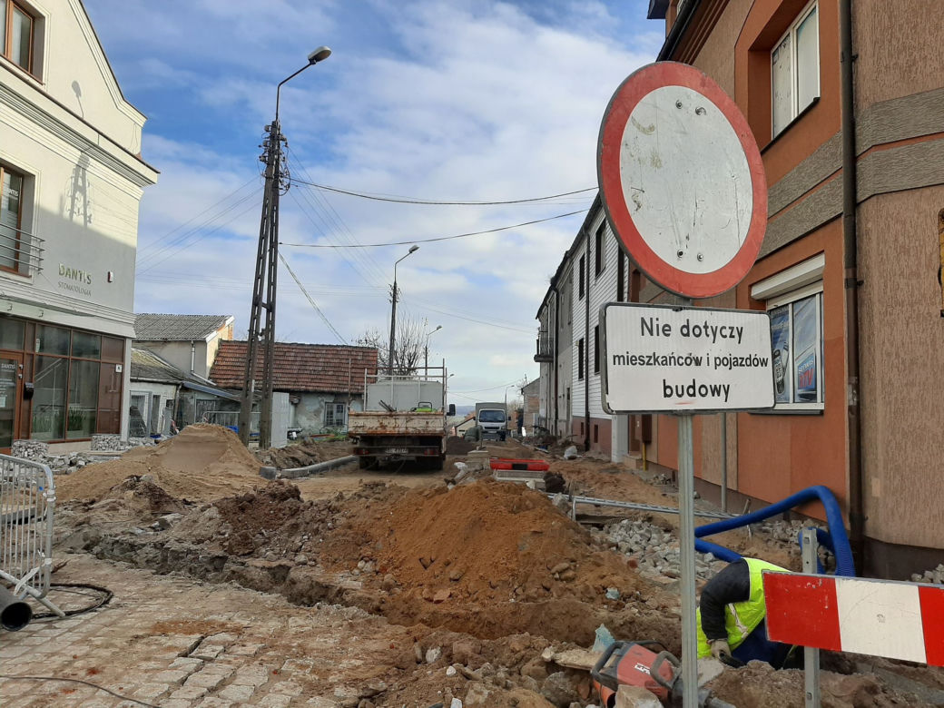Ulica Woziwodzka w Łomży