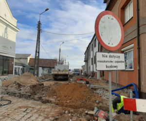 Ulica Woziwodzka w Łomży