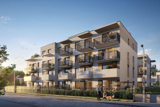 Drugi etapu osiedla Trzcinowa Vita w zielonych Włochach