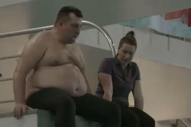 Adam Kraśko w Celebrity Splash