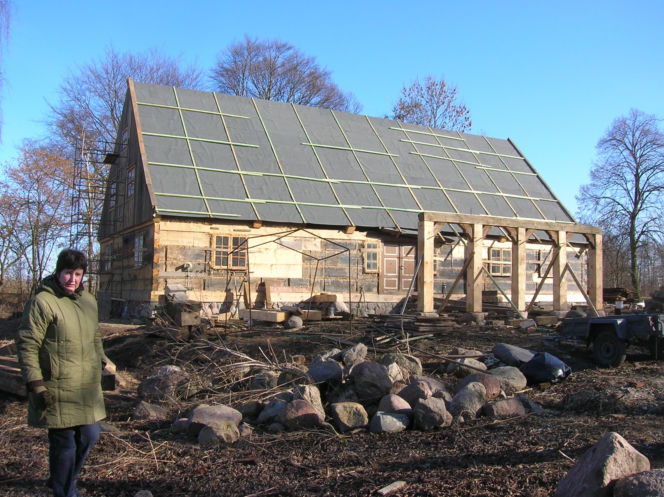 Relokacja domu na Żuławach