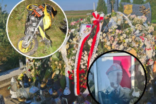 Pogrzeb żołnierza, który zginął w wypadku. Krystian spoczął obok ukochanej mamy [ZDJĘCIA]