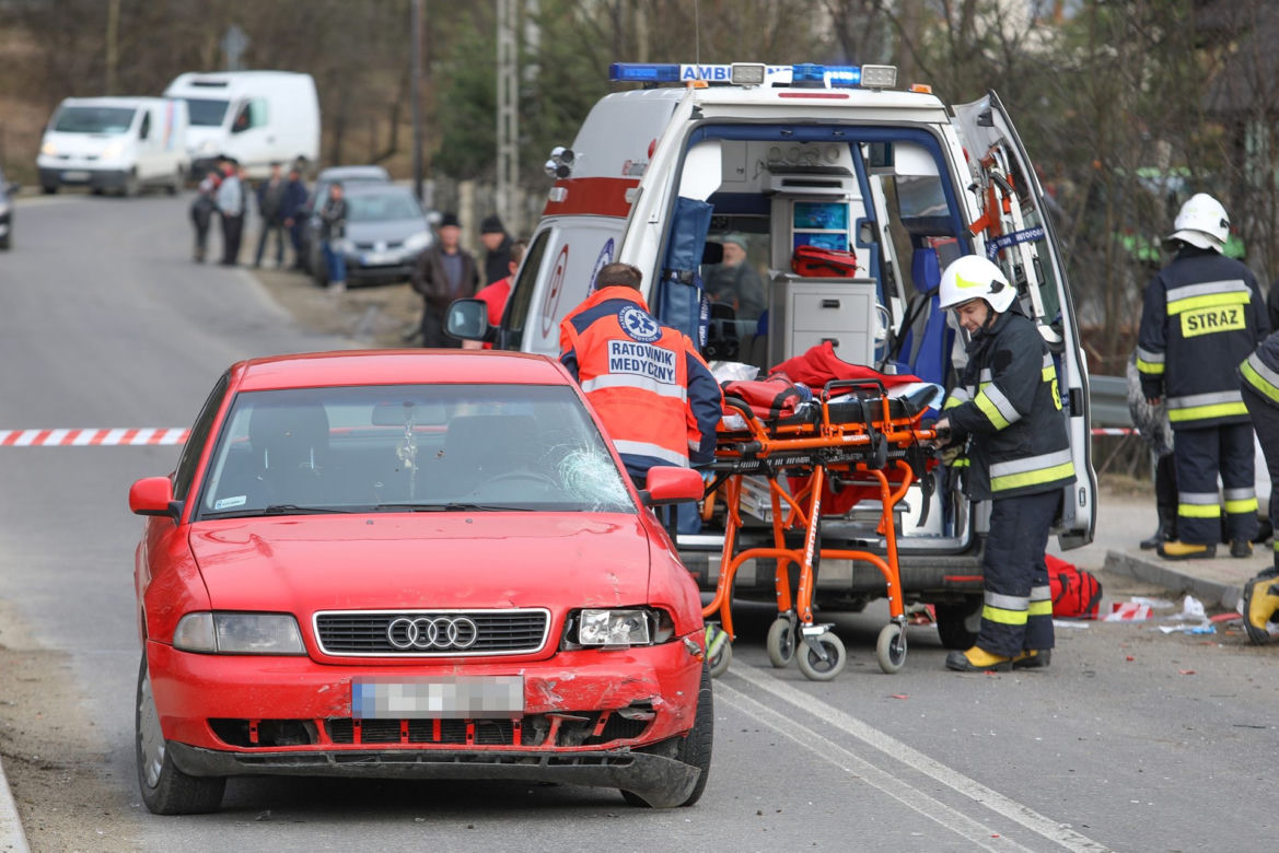 9-latek wjechał pod auto quadem