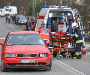 9-latek wjechał pod auto quadem