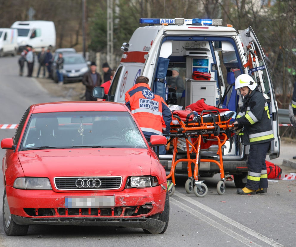 9-latek wjechał pod auto quadem
