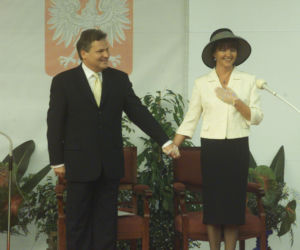 Aleksander i Jolanta Kwaśniewscy