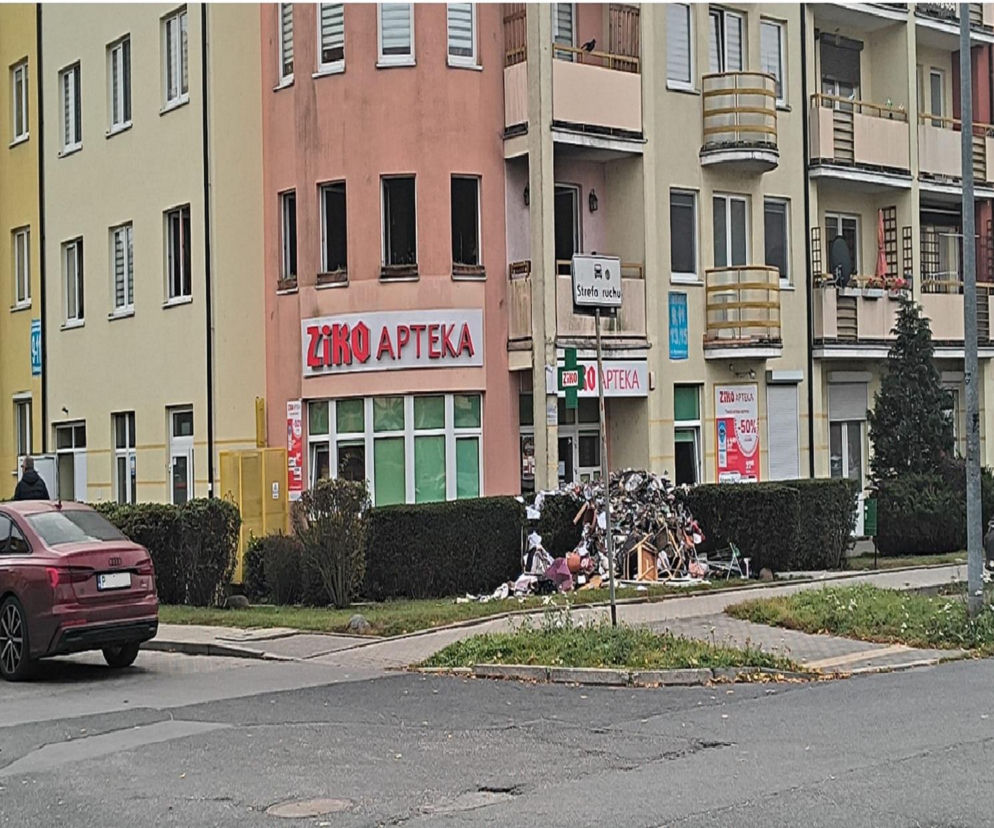 gorzów pożar Budowlanych