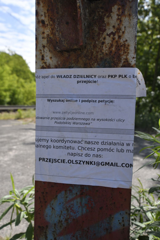 Kolejarze zabiorą mieszkańcom jedyne dojście do rezerwatu. Nie ma pieniędzy na tunel pod torami