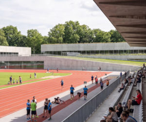 Konkursowa propozycja stadionu Dinama Zagrzeb autorstwa pracowni P2PA i LAN