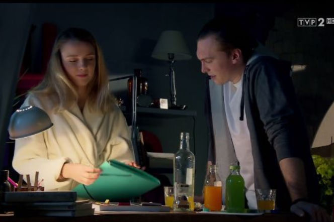 M jak miłość odcinek 1294, Olga (Katarzyna Grabowska), Radek (Tomasz Włosok)