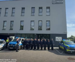 Syreny zawyły w całej Polsce. Tak policja pożegnała zastrzelonego sierż. Natana Sieronia