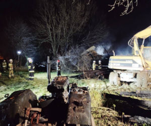 Barcice. Pozostawił po sobie tylko zgliszcza. 46-letni podpalacz zatrzymany