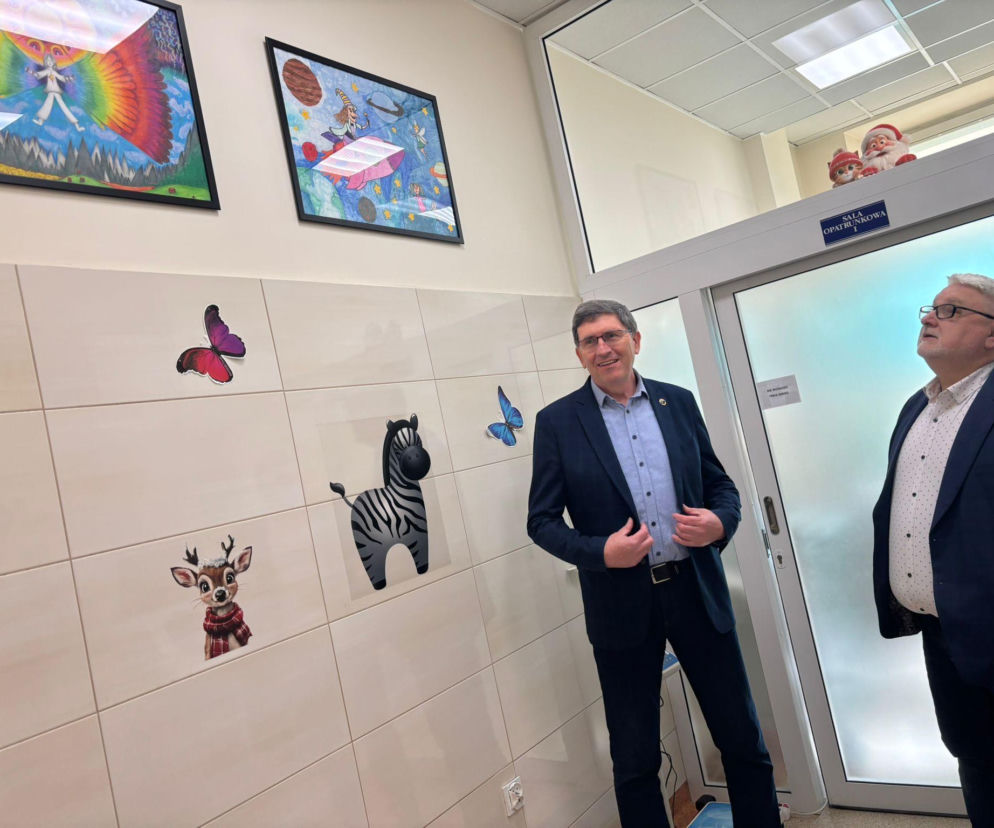 Niezwykłe obrazy namalowane przez dzieci na ścianach oddziału chirurgii dziecięcej [ZDJĘCIA]