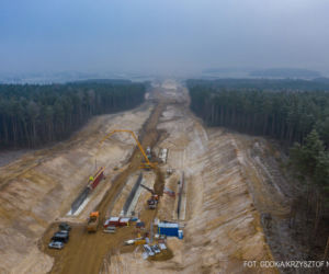 Budowa S7 na trasie Napierki - Płońsk. Zobacz postępy prac [GALERIA]