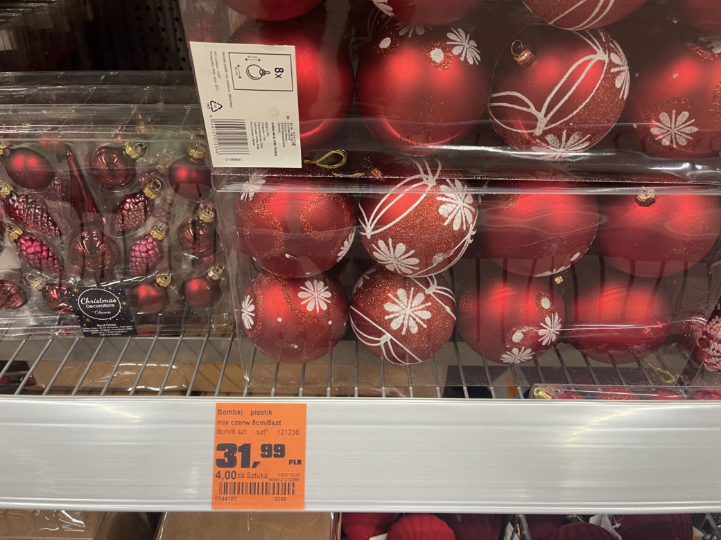 Ceny ozdób świątecznych w Krakowie. Ile trzeba za nie zapłacić?
