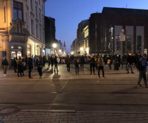 Kilka tysięcy osób na kolejnym proteście w Krakowie przeciw zaostrzeniu prawa aborcyjnego