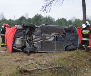 Śmiertelny wypadek na dk 74. Nie żyje kobieta