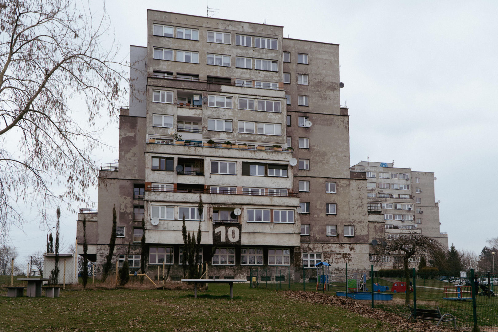 Reta w Mikołowie - zdjęcia. Niedokończone osiedle bloków wybitnych architektów
