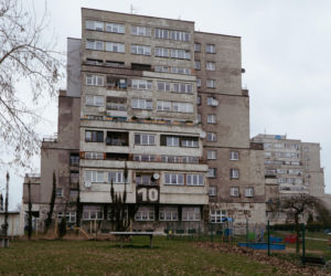 Niedokończone osiedle Buszki i Franty pod Katowicami