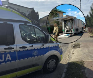 Setki podejrzanych słoików w piwnicy. W Płocku trwa akcja służb