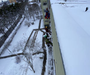 Finał WOŚP 2021 Gdańsku. Alpiniści umyli okna w szpitalach 31.01.2021