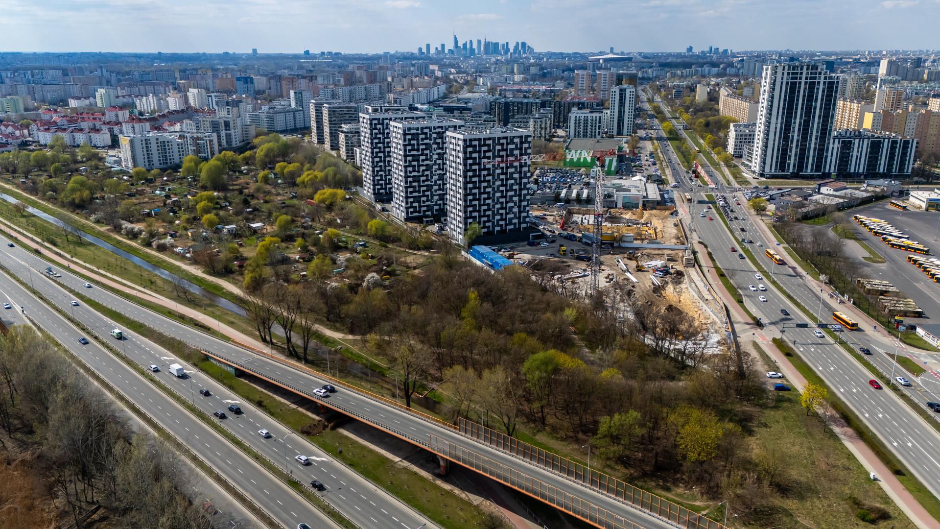 Budowa Mocha Tower w Warszawie