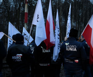 Górnicy na torach. Wraz z Agrounią blokują dostawy węgla do elektrowni