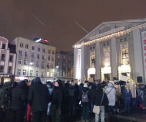 Protest w Katowicach