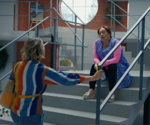 Barwy szczęścia, odcinek 3297. Beata (Anita Jancia-Prokopowicz), Bogusia (Halina Bednarz)