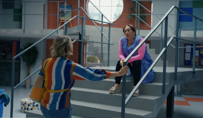 Barwy szczęścia, odcinek 3297. Beata (Anita Jancia-Prokopowicz), Bogusia (Halina Bednarz)