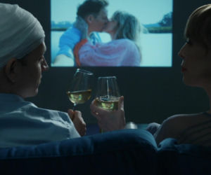 Barwy szczęścia, odcinek 3304.  Łukasz (Michał Rolnicki), Agnieszka (Katarzyna Tlałka)